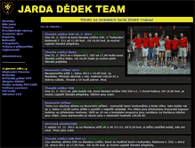 Tablet Screenshot of jardadedekteam.cz